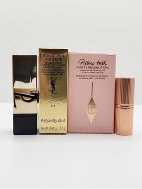 Yves Saint Laurent & Charlotte Tilbury Lipstick Set Mini